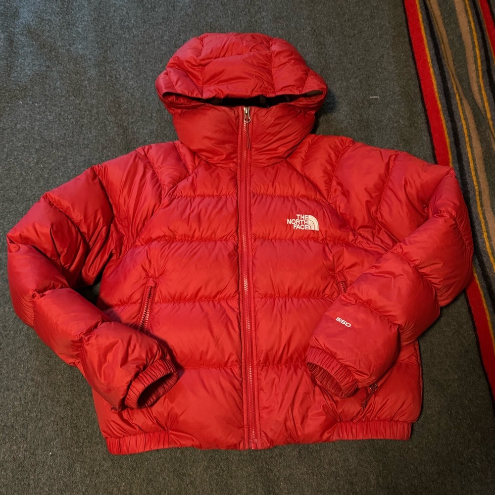The North Face Red Hydrenalite 550 Down Puffer Jacket